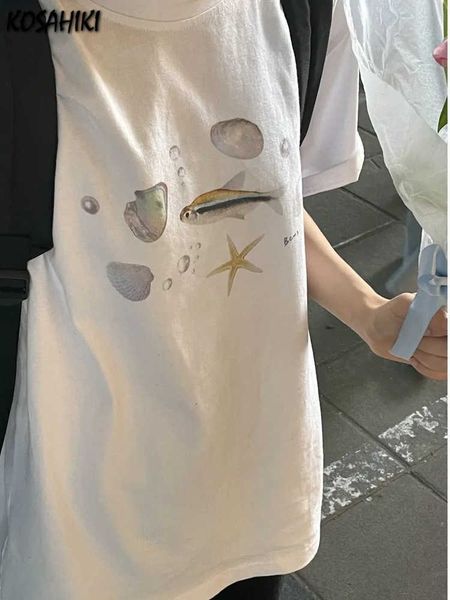 women's t-shirt kosahiki korean fashion animal printed short sleeve tshirt japanese grunge tee shirts summer fairycore graphic t shirts, White
women's t-shirt kosahiki korean fashion animal printed short sleeve tshirt japanese grunge tee shirts summer fairycore graphic t shirts, White