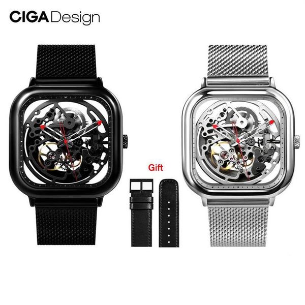 original xiaomi youpin ciga design watch automatic hollowing mechanical watch male square mechanical watches cyx-c7 3002455243i, Slivery;brown
original xiaomi youpin ciga design watch automatic hollowing mechanical watch male square mechanical watches cyx-c7 3002455243i, Slivery;brown