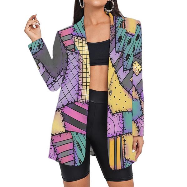 pants women's suit patchwork pattern blazers clothes oversized floral suits wholesale halloween print jacket long custom clothing lady, White
pants women's suit patchwork pattern blazers clothes oversized floral suits wholesale halloween print jacket long custom clothing lady, White