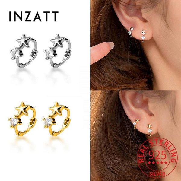 hoop & huggie inzareal 925 sterling silver 8 10mm starfish cute zircon earrings for women charm fine jewelry minimalist accessorie222k, Golden;silver
hoop & huggie inzareal 925 sterling silver 8 10mm starfish cute zircon earrings for women charm fine jewelry minimalist accessorie222k, Golden;silver