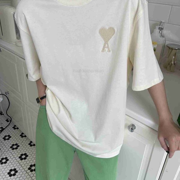 t shirts for men women women's round amis embroidery pullover paris neck t-shirt short and sleeve casual love versatile 6 e2e1, White;black
t shirts for men women women's round amis embroidery pullover paris neck t-shirt short and sleeve casual love versatile 6 e2e1, White;black