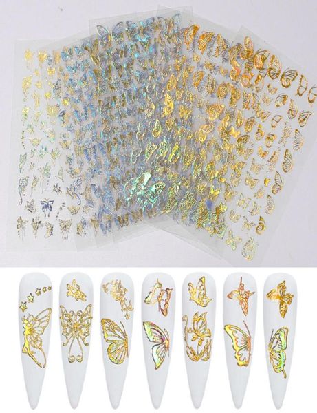 new bronzing laser butterfly nail sticker waterproof nail accesoires thin gold silver butterfly nail art decorations diy1077172, Black
new bronzing laser butterfly nail sticker waterproof nail accesoires thin gold silver butterfly nail art decorations diy1077172, Black