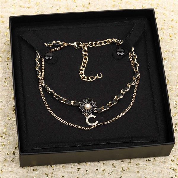 2023 luxury quality charm pendant necklace layers with black enamel and genuine leather have box have stamp ps7545a305w, Silver
2023 luxury quality charm pendant necklace layers with black enamel and genuine leather have box have stamp ps7545a305w, Silver