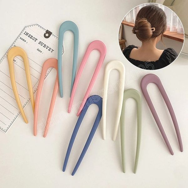 fashion candy color u shape hair sticks women girls simple elegant resin hairpins hair styling tools headwear hair accessories, Golden;silver
fashion candy color u shape hair sticks women girls simple elegant resin hairpins hair styling tools headwear hair accessories, Golden;silver