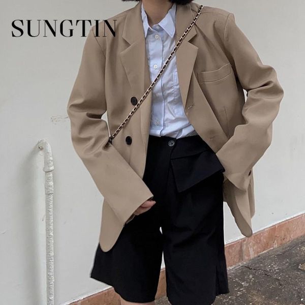 pants sungtin vintage office lady casual blazer jacket women 2022 spring autumn elegant loose jackets female vintage clothings button, White
pants sungtin vintage office lady casual blazer jacket women 2022 spring autumn elegant loose jackets female vintage clothings button, White