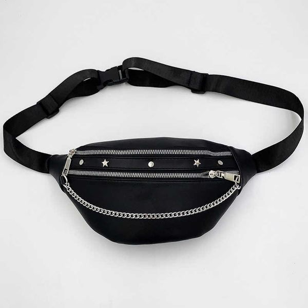 evening bags stylish chain waist bags for women pu leather black waist pack female fanny pack wide strap crossbody chest bag 2022 trend j230
evening bags stylish chain waist bags for women pu leather black waist pack female fanny pack wide strap crossbody chest bag 2022 trend j230