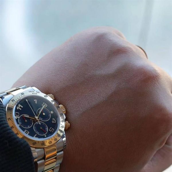 classic luxury automatic mechanical watch series 116523 116500 roman numeral blue dial strap watch gift253q, Slivery;brown
classic luxury automatic mechanical watch series 116523 116500 roman numeral blue dial strap watch gift253q, Slivery;brown