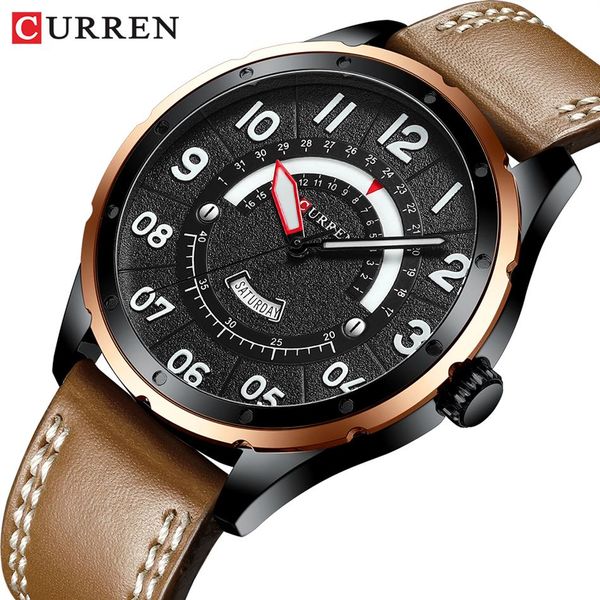 curren brand luxury man watch new fashion quartz watches men leather strap wristwatch for men date clock male casual style1722, Slivery;brown
curren brand luxury man watch new fashion quartz watches men leather strap wristwatch for men date clock male casual style1722, Slivery;brown