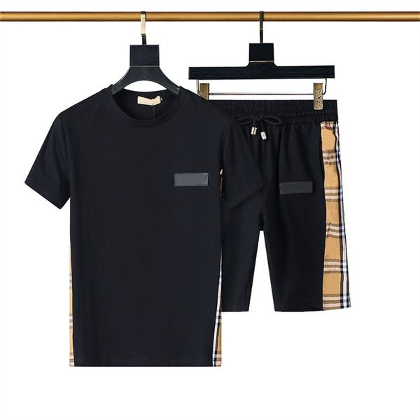 2023 brand mens tracksuits designer suit two piece set fashion t shirt sports sweatpants sets summer sportswears outfits 881, Gray
2023 brand mens tracksuits designer suit two piece set fashion t shirt sports sweatpants sets summer sportswears outfits 881, Gray