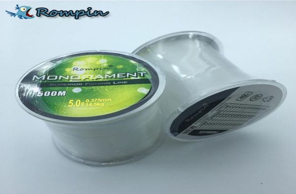 rompin 500m fishing line nylon fishing line japan imported raw material strong monofilament thread for carp fishing4080505
rompin 500m fishing line nylon fishing line japan imported raw material strong monofilament thread for carp fishing4080505