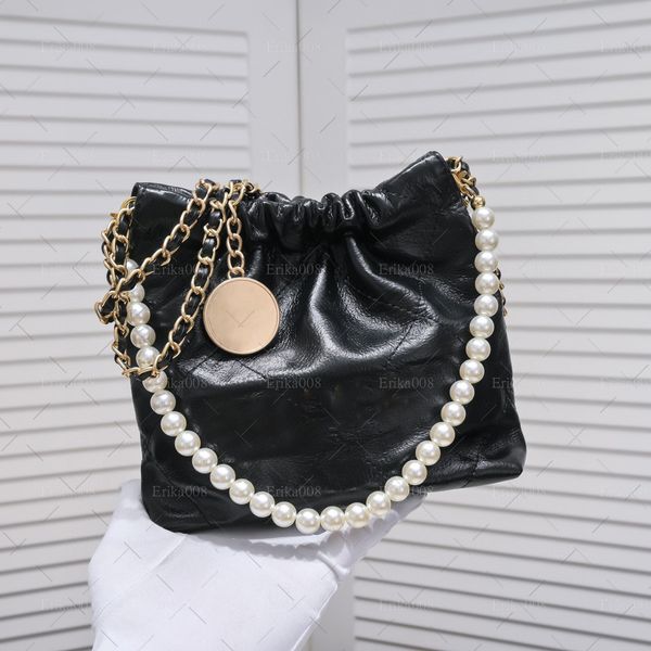 luxurys handbags 22 designer bag women's designer pearly handbag calfskin casual tote with gold silver chain large capacity for shoppin
luxurys handbags 22 designer bag women's designer pearly handbag calfskin casual tote with gold silver chain large capacity for shoppin