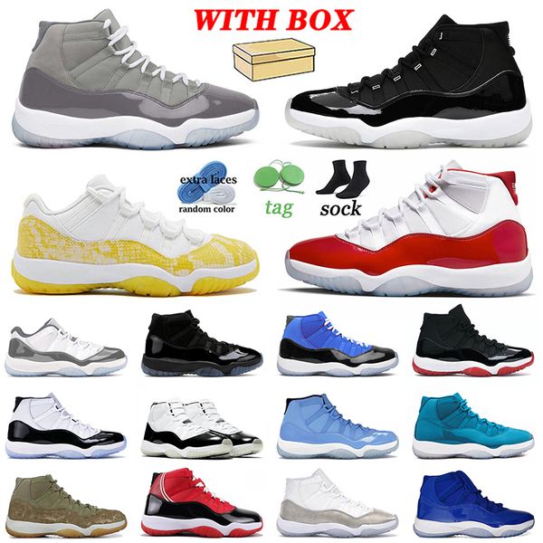 11s athletic sneakers basketball shoes jumpman 11 og men women cool grey 25th anniversary jubilee tour yellow snakeskin cherry cement grey t, White;red
11s athletic sneakers basketball shoes jumpman 11 og men women cool grey 25th anniversary jubilee tour yellow snakeskin cherry cement grey t, White;red