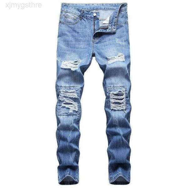 new men's jeans cotton pants hole casual slim men trend denim hombre letter star man embroidery patchwork pant for brand skinny motorcy, Blue
new men's jeans cotton pants hole casual slim men trend denim hombre letter star man embroidery patchwork pant for brand skinny motorcy, Blue