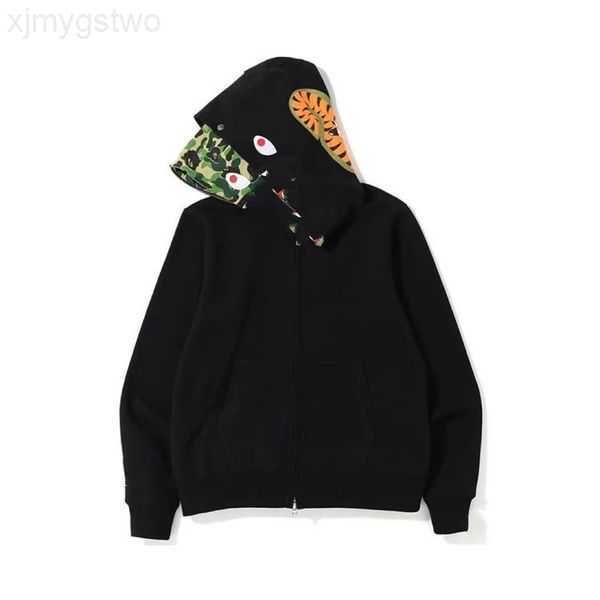 shark jacket pure cotton hoodie double hat series designer brand glow-in-the dark camo hooded male and female student couple hip hop cardiga, Black
shark jacket pure cotton hoodie double hat series designer brand glow-in-the dark camo hooded male and female student couple hip hop cardiga, Black