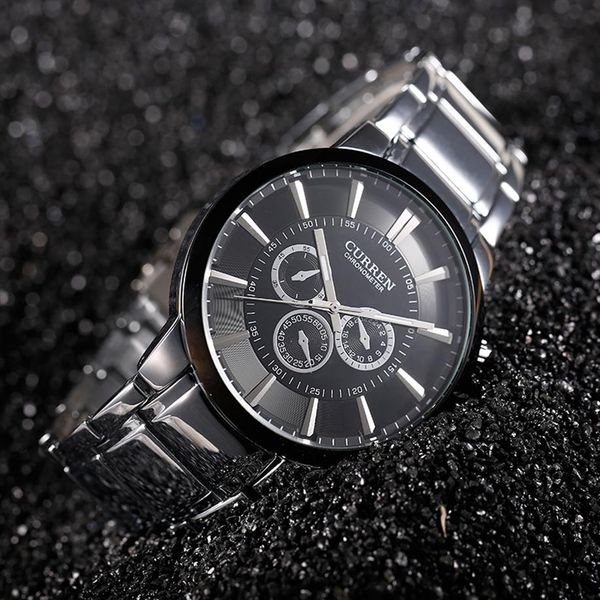 luxury brand curren simple style classic quartz wrist watches full steel waterproof men's watch sports male clock287r, Slivery;brown
luxury brand curren simple style classic quartz wrist watches full steel waterproof men's watch sports male clock287r, Slivery;brown