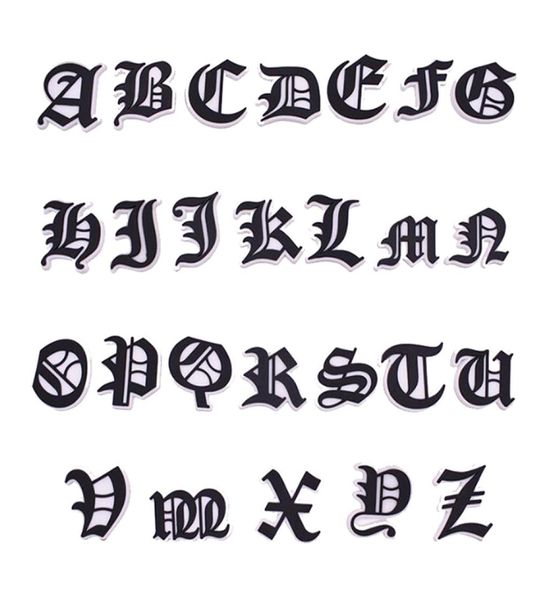 whole old english alphabet letters croc charms pvc shoe clog charms for wristband bracelet diy8859340, White;pink
whole old english alphabet letters croc charms pvc shoe clog charms for wristband bracelet diy8859340, White;pink