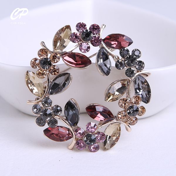 high-end exquisite leaf ring rhinestone brooch corsage collar pin pin jewelry clothing accessories, Gray
high-end exquisite leaf ring rhinestone brooch corsage collar pin pin jewelry clothing accessories, Gray