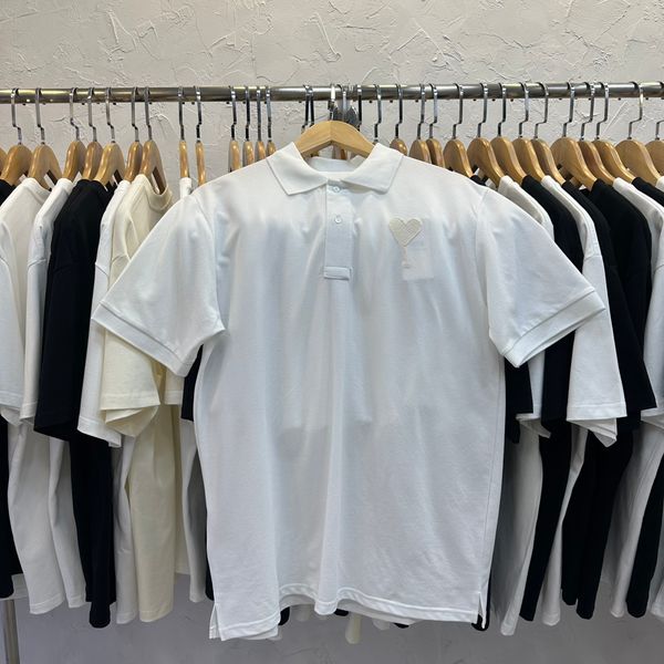 high end embroidered short sleeved cotton polo shirt men s t korean fashion clothing summer luxury love pattern o47u, White;black
high end embroidered short sleeved cotton polo shirt men s t korean fashion clothing summer luxury love pattern o47u, White;black