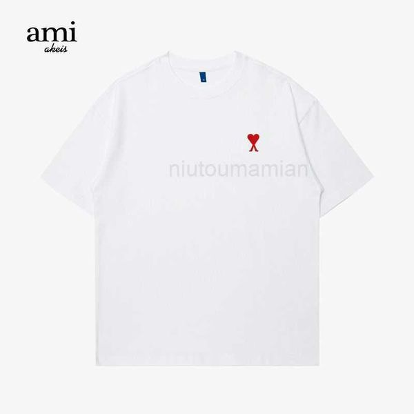 t shirts for men women amis summer original women's quality new ake and short couples sleeved love t-shirt fashion brand round neck pur, White;black
t shirts for men women amis summer original women's quality new ake and short couples sleeved love t-shirt fashion brand round neck pur, White;black