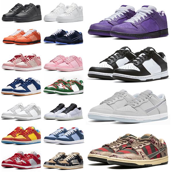 2023 designer shoes for men women plate-forme sneakers low panda white black freddy krueger blue lobster purple why so sad strangelove ae86
2023 designer shoes for men women plate-forme sneakers low panda white black freddy krueger blue lobster purple why so sad strangelove ae86