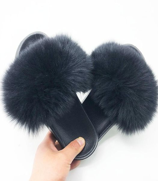summer child fox fur slippers ladies fur slides female furry slippers women fluffy shoes woman flip flops kids fur sandals girl s23792476, Black
summer child fox fur slippers ladies fur slides female furry slippers women fluffy shoes woman flip flops kids fur sandals girl s23792476, Black