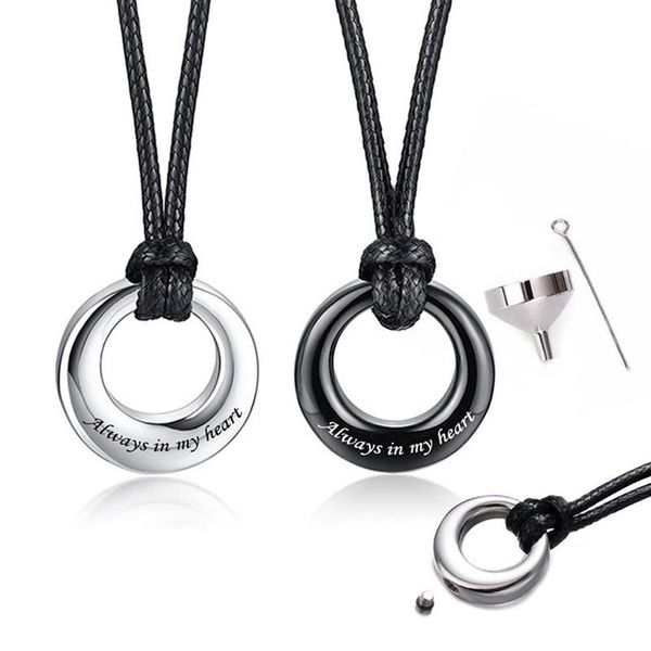 pendant necklaces cremation jewelry urn necklace for ashes circle of life eternity memorial gift made 316l stainless steelpendant 2566, Silver
pendant necklaces cremation jewelry urn necklace for ashes circle of life eternity memorial gift made 316l stainless steelpendant 2566, Silver