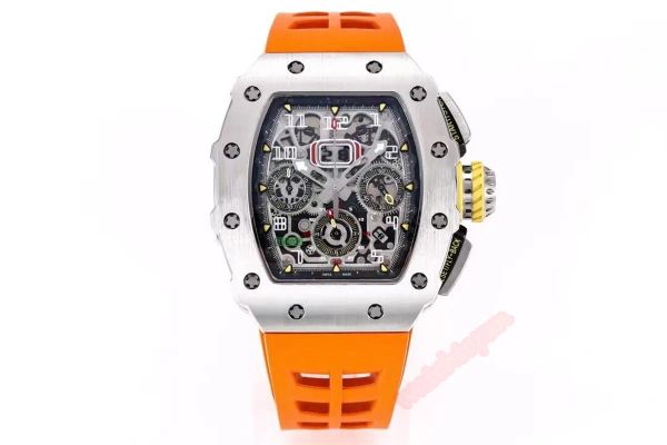 new chronograph mechanical wrist watches rm11-03 kv men with 7750 multifun ctional chrono movementwater resistant designer high-quality, Slivery;brown
new chronograph mechanical wrist watches rm11-03 kv men with 7750 multifun ctional chrono movementwater resistant designer high-quality, Slivery;brown