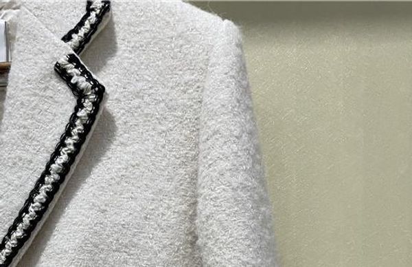 fur preppy style women notched coat tweed single breasted outerwear long sleeve female jackets new 2021 fall winter, Black
fur preppy style women notched coat tweed single breasted outerwear long sleeve female jackets new 2021 fall winter, Black