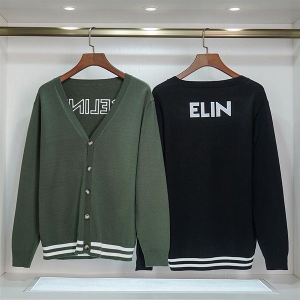fashion women cardigan button sweater coats embroidery letter knitwear black green 2 colors size m- with dust opp bag275l
fashion women cardigan button sweater coats embroidery letter knitwear black green 2 colors size m- with dust opp bag275l