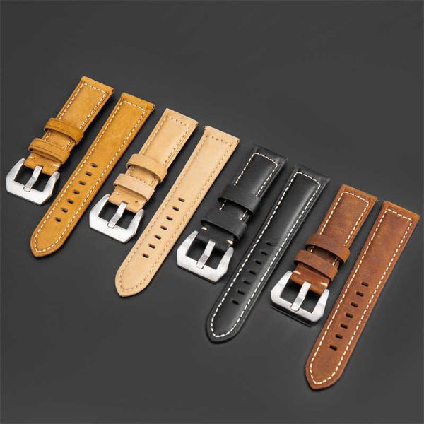 watch bands leather strap fat rugged frosted head layer cowhide 20/22/24/26mm t230420, Black;brown
watch bands leather strap fat rugged frosted head layer cowhide 20/22/24/26mm t230420, Black;brown