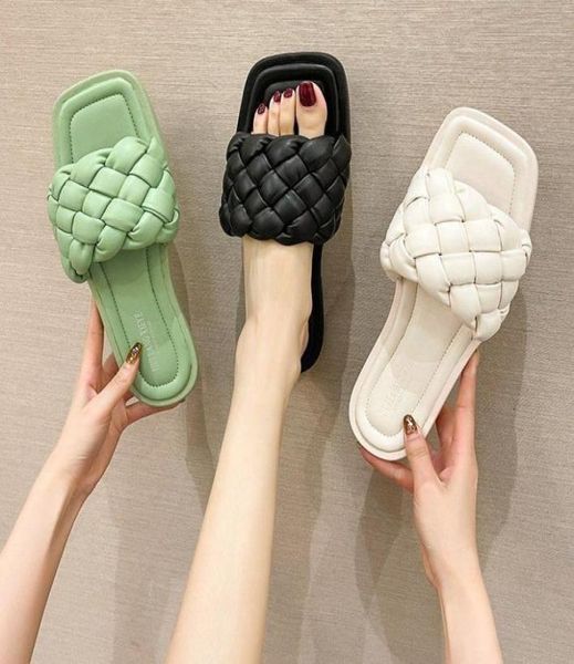fashion weave slippers women square toe flat casual shoes slide 2022 summer flip flops beach sandal slipper9697383, Black
fashion weave slippers women square toe flat casual shoes slide 2022 summer flip flops beach sandal slipper9697383, Black