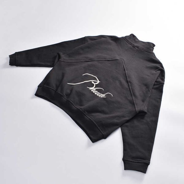 designer clothing hoodies fashion sweatshirts vibe trend brand rhude 21ss autumn winter standing half zipper letter embroidery splice high n, Black
designer clothing hoodies fashion sweatshirts vibe trend brand rhude 21ss autumn winter standing half zipper letter embroidery splice high n, Black