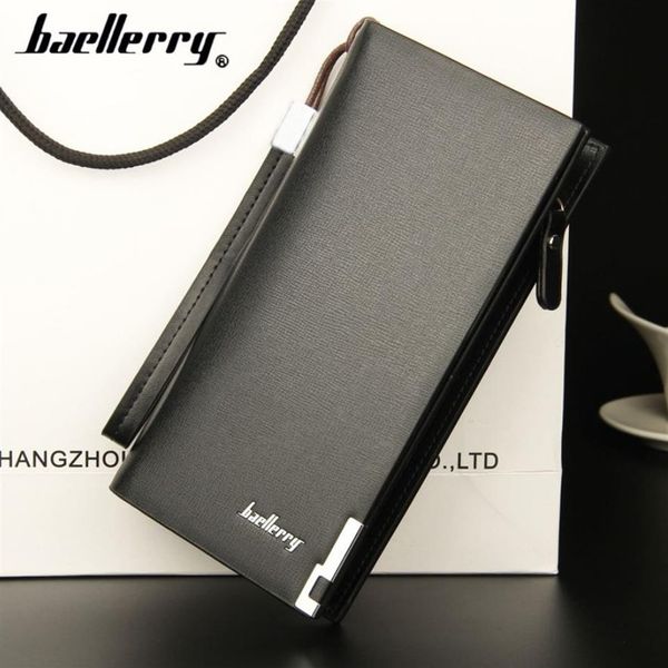 baellerry men wallets classic long style card holder male purse quality zipper large capacity big brand luxury wallet for men ret275v, Red;black
baellerry men wallets classic long style card holder male purse quality zipper large capacity big brand luxury wallet for men ret275v, Red;black