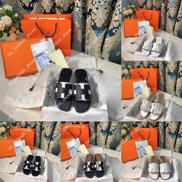 7a designer h slippers oran sandals women ladies summer casual fashion luxury classic flat leather solid home beach slides shoes, Black
7a designer h slippers oran sandals women ladies summer casual fashion luxury classic flat leather solid home beach slides shoes, Black