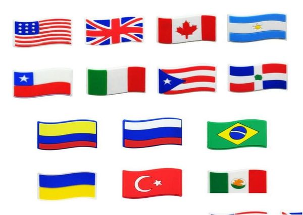 shoe parts accessories national flag croc charms fashion love for decorations pvc soft shoes charm ornaments buckles drop delivery7405870, White;pink
shoe parts accessories national flag croc charms fashion love for decorations pvc soft shoes charm ornaments buckles drop delivery7405870, White;pink