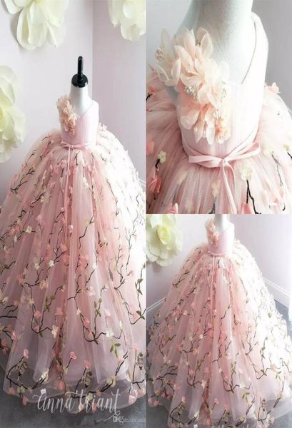 princess pink flower girl dresses lace 3d floral appliques ball gown little girl birthday party gowns sweep train kids formal wear4307182, White;blue
princess pink flower girl dresses lace 3d floral appliques ball gown little girl birthday party gowns sweep train kids formal wear4307182, White;blue