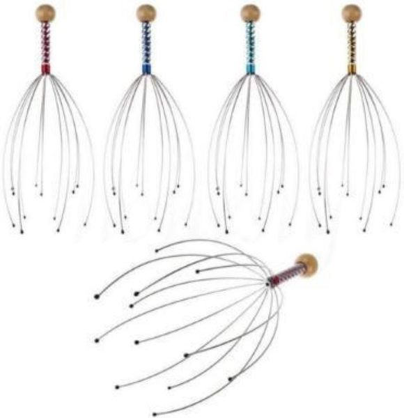 

therapeutic head scratcher deep relaxation tool hand held scalp massager stress release massage ocs head massager5457716