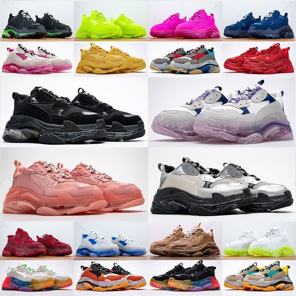 mens womens classic triple s clear sole casual shoes grey all white black green pink retro orange luxury paris 17w platform sneakers trainer
mens womens classic triple s clear sole casual shoes grey all white black green pink retro orange luxury paris 17w platform sneakers trainer
