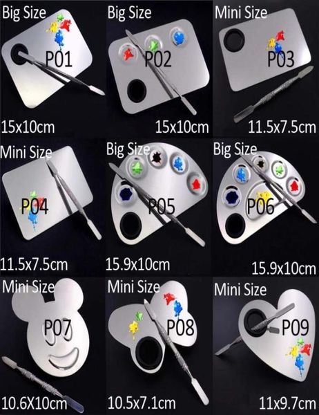 stainless steel paint palette color tray mixing rod spatula set for nail art paint supply school supplies watercolor oil painting 7975701
stainless steel paint palette color tray mixing rod spatula set for nail art paint supply school supplies watercolor oil painting 7975701