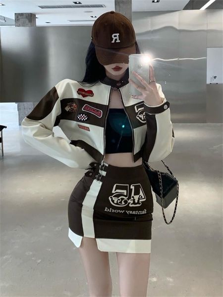 dress gothiscyn spring summer mini skirt cropped jacket suits sweet cool girl skirts 2 pieces sets women suits female clothes, White
dress gothiscyn spring summer mini skirt cropped jacket suits sweet cool girl skirts 2 pieces sets women suits female clothes, White