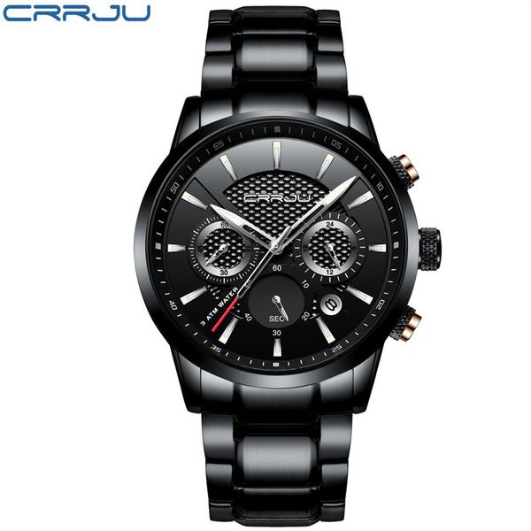 2020 crrju luxury men watch men quartz wristwatch stainless steel waterproof male clock wrist chronograph relogio masculino hodink289p, Slivery;brown
2020 crrju luxury men watch men quartz wristwatch stainless steel waterproof male clock wrist chronograph relogio masculino hodink289p, Slivery;brown