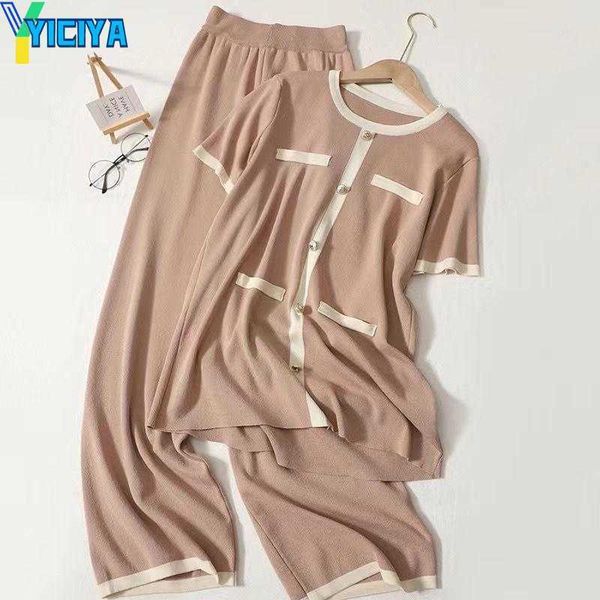 yiciya women's two piece pants in matching pant sets knit set for women outfit 2023 summer loose short-sleeved thin sweater conjuntos d, White
yiciya women's two piece pants in matching pant sets knit set for women outfit 2023 summer loose short-sleeved thin sweater conjuntos d, White