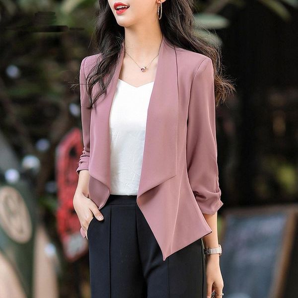 pants blazer women fashion jackets korean spring autumn 3/4 sleeve cardigan office lady thin commute temperament female suit coat 2022, White
pants blazer women fashion jackets korean spring autumn 3/4 sleeve cardigan office lady thin commute temperament female suit coat 2022, White