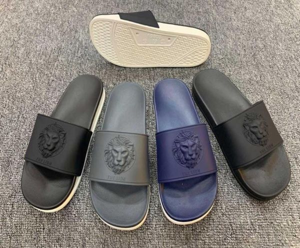 summer style shoes for men twocolor bottom lion slides outdoor nonslip europe rubber slippers wild beach 2109085692639, Black
summer style shoes for men twocolor bottom lion slides outdoor nonslip europe rubber slippers wild beach 2109085692639, Black