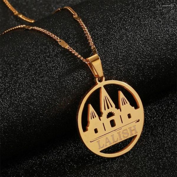 pendant necklaces stainless steel lalish necklace gold color yezidi faith pilgrimage women jewelry278j, Silver
pendant necklaces stainless steel lalish necklace gold color yezidi faith pilgrimage women jewelry278j, Silver
