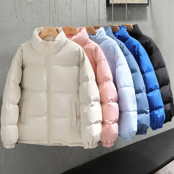 leather streetwear oversize stand collar warm winter coat women solid color parkas fashion casual women's winter jacket, Black
leather streetwear oversize stand collar warm winter coat women solid color parkas fashion casual women's winter jacket, Black
