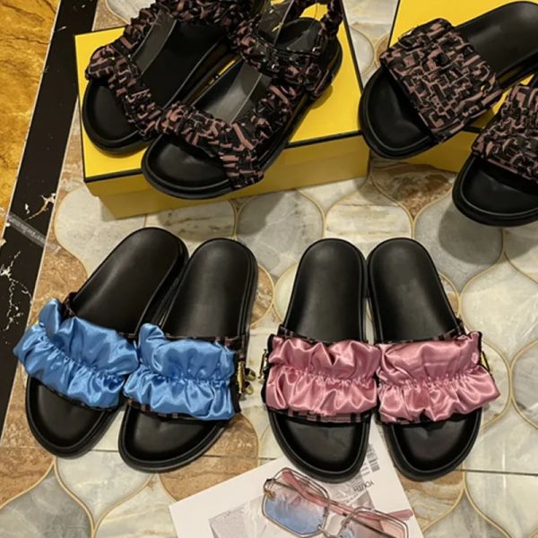 designer slipper women slippers brown satin sandals silk scarf fabric slides comfortable flat slippers beach sandals platform flip flops, Black
designer slipper women slippers brown satin sandals silk scarf fabric slides comfortable flat slippers beach sandals platform flip flops, Black