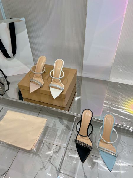 cannes sandals pointed sandals crystal italian designer luxury women's summer high heel sandals, Black
cannes sandals pointed sandals crystal italian designer luxury women's summer high heel sandals, Black
