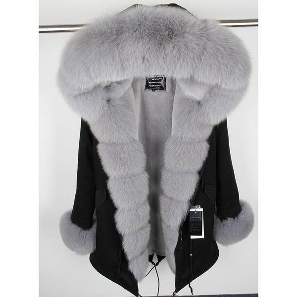 leather maomaokong natural real fox fur jacket hooded black waterproof woman winter warm coat parkas luxury jacket female clothing
leather maomaokong natural real fox fur jacket hooded black waterproof woman winter warm coat parkas luxury jacket female clothing