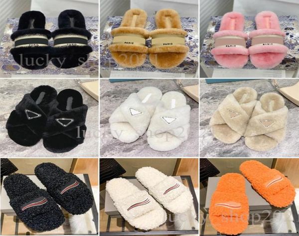 fashion women wool slippers designer autumn winter lazy black white letter shoes platform lady 100 keep warm fl9318695
fashion women wool slippers designer autumn winter lazy black white letter shoes platform lady 100 keep warm fl9318695